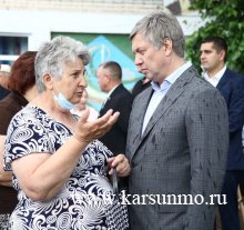 9 июня - рабочая поездка врио губернатора Ульяновской области Алексея Русских в Карсунский район