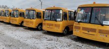 В Карсунский район поступили два новых школьных автобуса