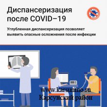 Углублённая диспансеризация после перенесённой коронавирусной инфекции Углублённая диспансеризация после перенесённой коронавирусной инфекции