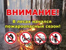 В лесах Ульяновской области объявлен пожароопасный сезон