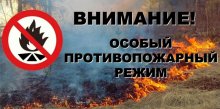 На территории Карсунского района введен особый противопожарный режим